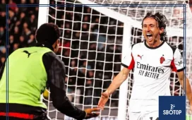 SBOTOP Player Ratings : Luka Modric the Difference in Pisa vs AC Milan Clash