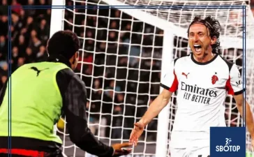 SBOTOP Player Ratings : Luka Modric the Difference in Pisa vs AC Milan Clash