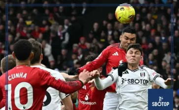 SBOTOP : Carrick Equals Amorim Record as Manchester United Extends Unbeaten Streak