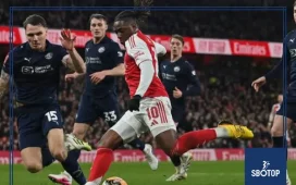 SBOTOP : Eberechi Eze Shines as Arsenal Thrash Wigan, Faces New Challenge from Mikel Arteta