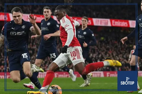 SBOTOP : Eberechi Eze Shines as Arsenal Thrash Wigan, Faces New Challenge from Mikel Arteta