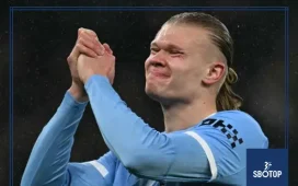 SBOTOP : Erling Haaland Scores 153rd Goal for Man City but Sits Out, Pep Guardiola Speaks