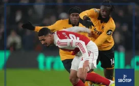 SBOTOP : Mikel Arteta Responds to Arsenal Criticism Following Wolverhampton Stalemate