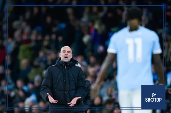 SBOTOP : Pep Guardiola Criticizes Referee After Manchester City Defeat Liverpool at Anfield