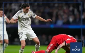SBOTOP : Victory Over Benfica Brings Positive Momentum for Real Madrid at Home
