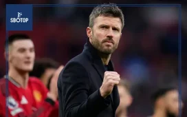 SBOTOP: Linked With Permanent Man United Role, Michael Carrick Refuses to Get Carried Away