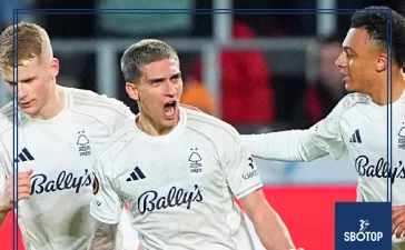 SBOTOP: Nottingham Forest Edge Midtjylland on Penalties to Seal Europa League Quarter-Final Spot After 2-2 Aggregate Draw