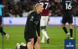 SBOTOP Title Race Stumbles: Manchester City Held 1–1 by West Ham as Hammers Climb Out of Relegation Trouble