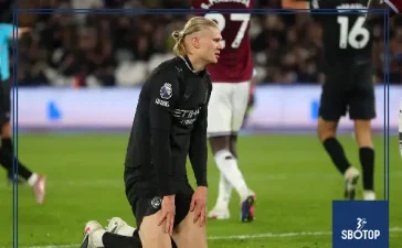 SBOTOP Title Race Stumbles: Manchester City Held 1–1 by West Ham as Hammers Climb Out of Relegation Trouble