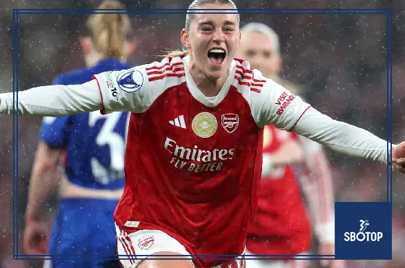 SBOTOP Russo Strikes Again: Arsenal Secure 3-1 Edge Over Chelsea in UWCL Quarter-Final Opener