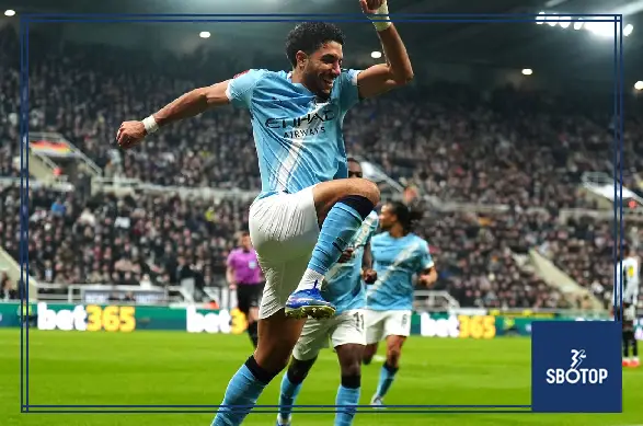 SBOTOP: Omar Marmoush Shines as Manchester City Comeback to Defeat Newcastle 3-1 and Secure FA Cup Quarter-Final Spot