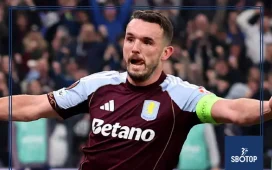 SBOTOP: Aston Villa Cruise Past Lille as McGinn and Bailey Fire Them into Europa League Quarter-Finals with 3-0 Aggregate Win