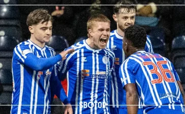 SBOTOP: Kilmarnock Shock Hearts 1-0 as League Leaders Slip Up in Crucial Title Race Setback at Rugby Park