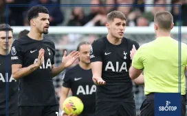 SBOTOP: Tottenham Lose to Fulham as Tudor Attacks Opening Goal and Jimenez’s Conduct