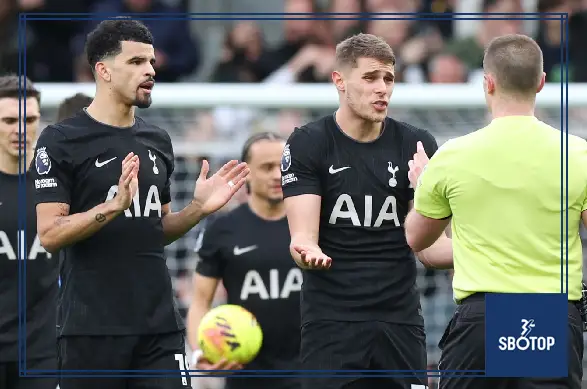 SBOTOP: Tottenham Lose to Fulham as Tudor Attacks Opening Goal and Jimenez’s Conduct