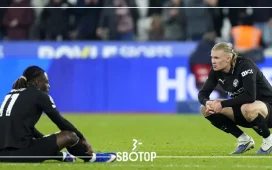 SBOTOP: Pep Guardiola Remains Confident in Man City Title Push Despite Erling Haaland Goal Drought Concerns