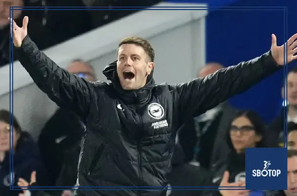 SBOTOP: Brighton Manager Fabian Hurzeler Frustrated with Arsenal’s Tactics Under Mikel Arteta