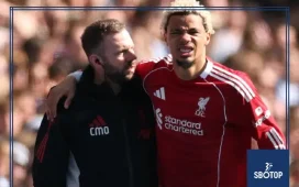 SBOTOP: Arne Slot Points to Injuries Packed Schedule and Transfer Strategy as Causes Behind Liverpool’s Latest Setback