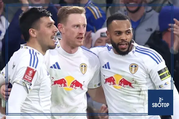 SBOTOP: Leeds Cruise Past Norwich 3-0 as Daniel Farke’s Team Ends 20-Year Wait for FA Cup Quarter-Final Return