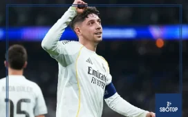 SBOTOP: Valverde’s Spectacular Hat-Trick Powers Real Madrid to 3-0 Victory Pushing Manchester City Toward Champions League Elimination