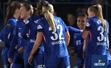SBOTOP: Chelsea FC Women Rise to Second After Victory Over Brighton & Hove Albion W.F.C. as Manchester United W.F.C. Stalemate Against West Ham United W.F.C. Highlights Tight Women's Super League Race