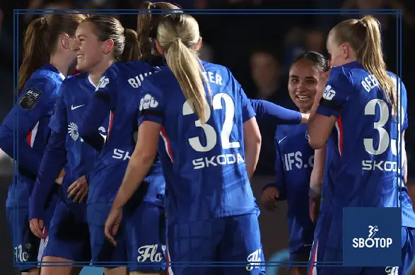 SBOTOP: Chelsea FC Women Rise to Second After Victory Over Brighton & Hove Albion W.F.C. as Manchester United W.F.C. Stalemate Against West Ham United W.F.C. Highlights Tight Women's Super League Race