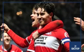 SBOTOP: Middlesbrough Dominate QPR 4-0 at Loftus Road to Strengthen Automatic Promotion Bid