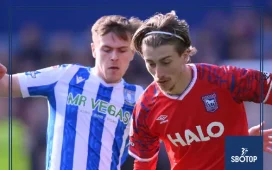 SBOTOP: Ipswich Town Rise to Third as Ivan Azon and Jack Clarke Seal 2-0 Win Over Sheffield Wednesday