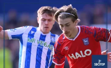 SBOTOP: Ipswich Town Rise to Third as Ivan Azon and Jack Clarke Seal 2-0 Win Over Sheffield Wednesday