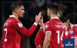 SBOTOP: Wrexham Strengthen Play-Off Hopes with 2-0 Win Over Swansea Featuring Broadhead Goal and Cullen Own Goal in Star-Studded Match