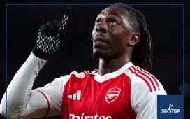 SBOTOP: Arsenal Cruise Past Leverkusen as Eze and Rice Screamer Goals Secure Champions League Quarter-Final Clash with Sporting