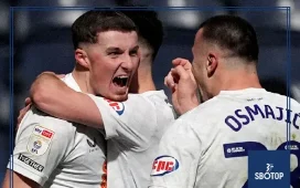 SBOTOP: Preston Triumph 3-1 Over Stoke as Alfie Devine Strikes Twice in Championship Mid-Table Battle
