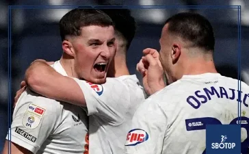 SBOTOP: Preston Triumph 3-1 Over Stoke as Alfie Devine Strikes Twice in Championship Mid-Table Battle