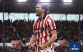 SBOTOP: Million Manhoef Double Fires Stoke City to 3-1 Victory Over Watford Restoring Potters’ Winning Form