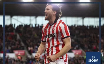 SBOTOP: Million Manhoef Double Fires Stoke City to 3-1 Victory Over Watford Restoring Potters’ Winning Form