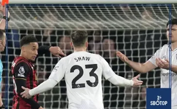 SBOTOP: Manchester United Held to Dramatic 2-2 Draw at Bournemouth as Harry Maguire Sees Red in Fiery Premier League Encounter Under Michael Carrick