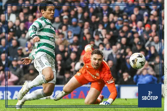 SBOTOP: Rangers and Celtic Share Spoils as Reo Hatate Strikes Late to Salvage Draw After Chermiti Wonder Goal