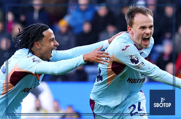 SBOTOP: Damsgaard’s 93rd-Minute Strike Secures Thrilling 4-3 Brentford Win Over Burnley in Premier League Drama