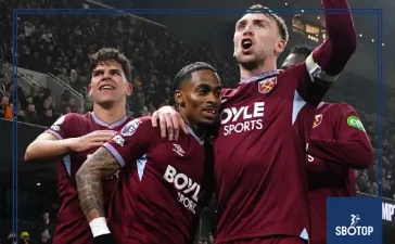 SBOTOP: Summerville’s Late Strike Secures West Ham Victory Over Fulham Matching Nottingham Forest on Points