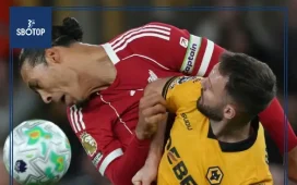 SBOTOP 94th-Minute Drama Sparks Tension: Van Dijk Confronts Chiesa in Wolves vs Liverpool Clash