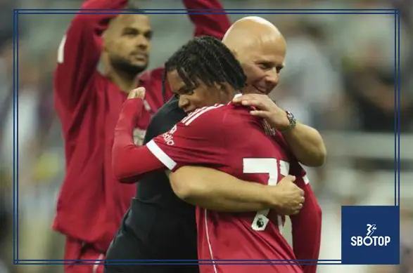 SBOTOP : Arne Slot Amazed by Rio Ngumoha’s Performance in Liverpool’s FA Cup Triumph Over Wolves
