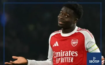 SBOTOP : Arsenal Star Bukayo Saka Dismisses Criticism, Focuses on Team Goals