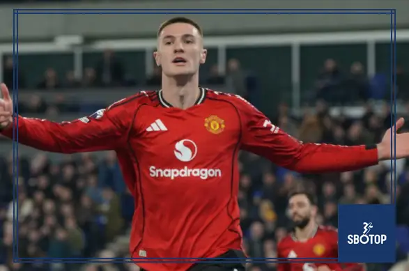 SBOTOP : Benjamin Sesko Equals Erling Haaland’s Shot Record at Manchester United