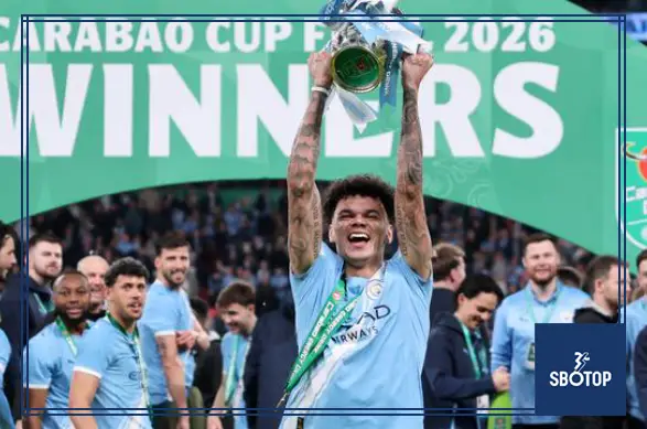 SBOTOP : Manchester City Celebrate Carabao Cup Triumph with Nico O'Reilly Heroics