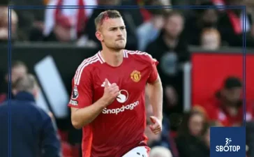 SBOTOP : Matthijs De Ligt Doubtful for Remainder of Season After Setback at Manchester United