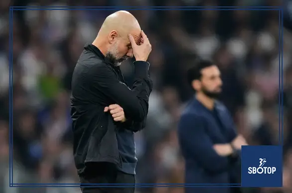 SBOTOP : Pep Guardiola Analyzes Key Reasons Behind Man City’s Loss in Madrid