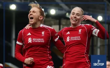 SBOTOP: Ceri Holland’s Stunning Strike Seals 10-Player Liverpool’s Dramatic 3-2 Victory Over Everton in WSL Merseyside Derby