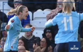 SBOTOP: Vivianne Miedema’s Brace Powers Manchester City to 3-0 Derby Triumph Edging Closer to First WSL Title in a Decade