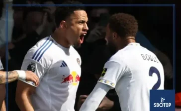 SBOTOP: Leeds Crush Wolves 3-0 to Move Closer to Safety as Daniel Farke’s Side Boost Survival Hopes and Wolves Near Relegation