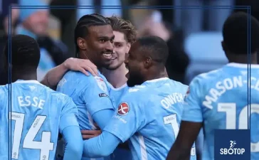 SBOTOP: Coventry City Crowned Championship Winners with Dominant 5-1 Victory Over Portsmouth